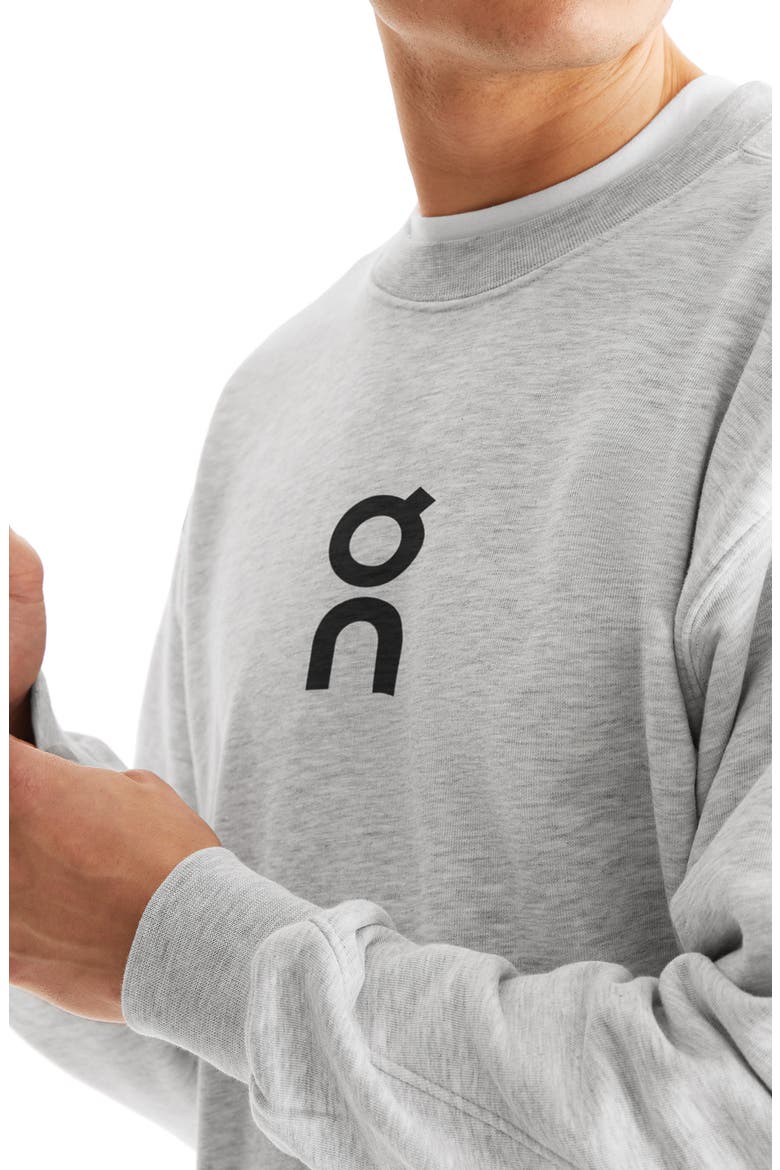 Club Crewneck Cotton Blend Sweatshirt, Alternate, color, CRATER
