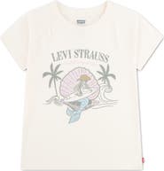 Levi's Kids' Mermaid Cotton Blend Graphic T-Shirt