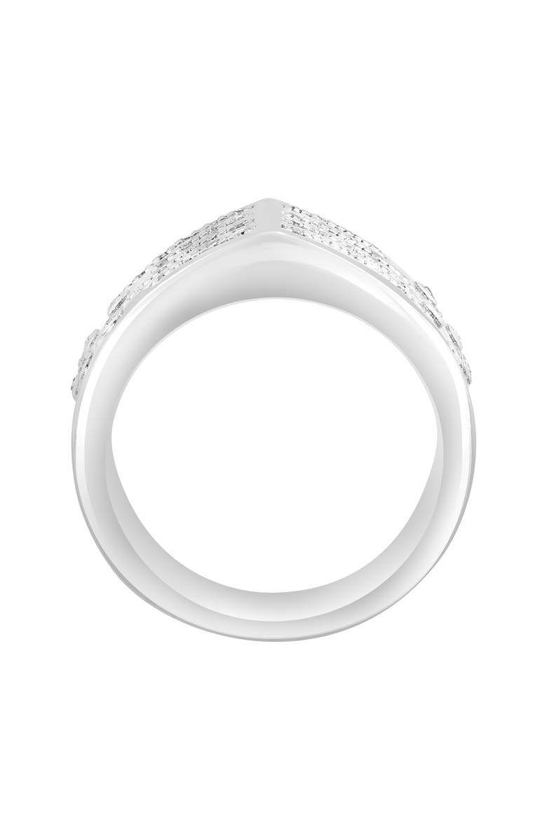 EFFY Sterling Silver Pavé Diamond Ring - 0.20ct., Alternate, color, Silver