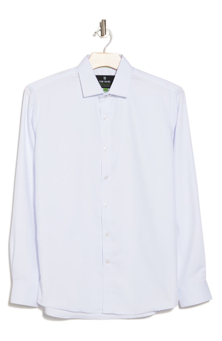 TOM BAINE Slim Fit Performance Stretch Button-Up Shirt, Alternate, color,