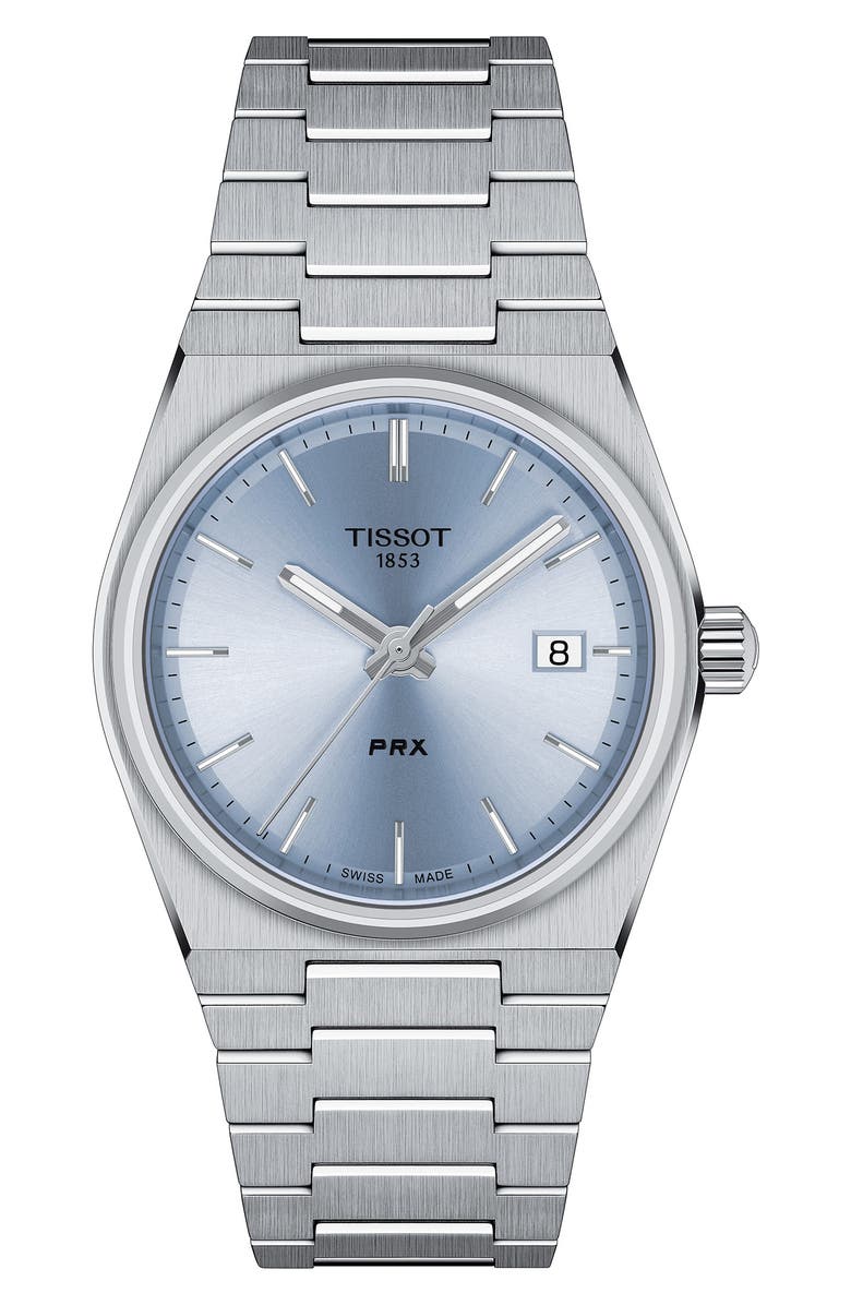 Tissot PRX Bracelet Watch, 35mm, Main, color, Grey