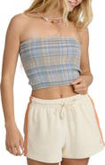 Billabong Keep It Simple Smocked Tube Top