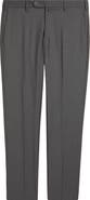 Zanella Parker Platinum Super 130's Gabardine Dress Pants