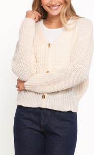 Petal & Pup Henderson Chunky Knit Cardigan
