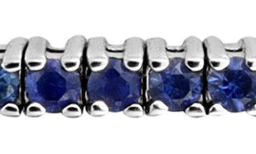 Bony Levy Audrey Flexible Bracelet In 18k White Gold/sapphire