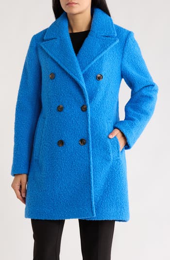 BCBGeneration Missy Double Breasted Bouclé Coat | Nordstromrack