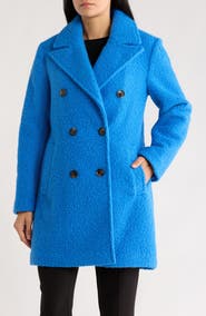 BCBGeneration Missy Double Breasted Bouclé Coat