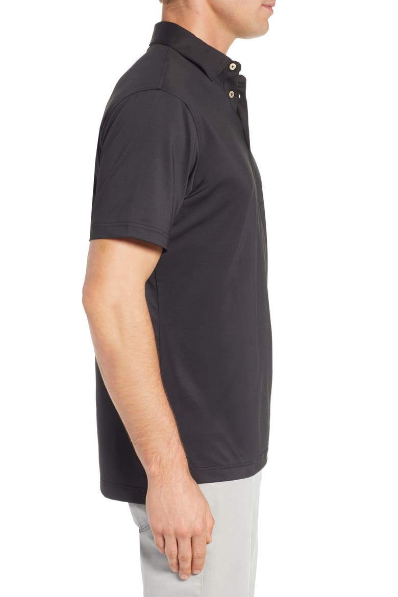 Sean Regular Fit Stretch Jersey Polo, Alternate, color, BLACK