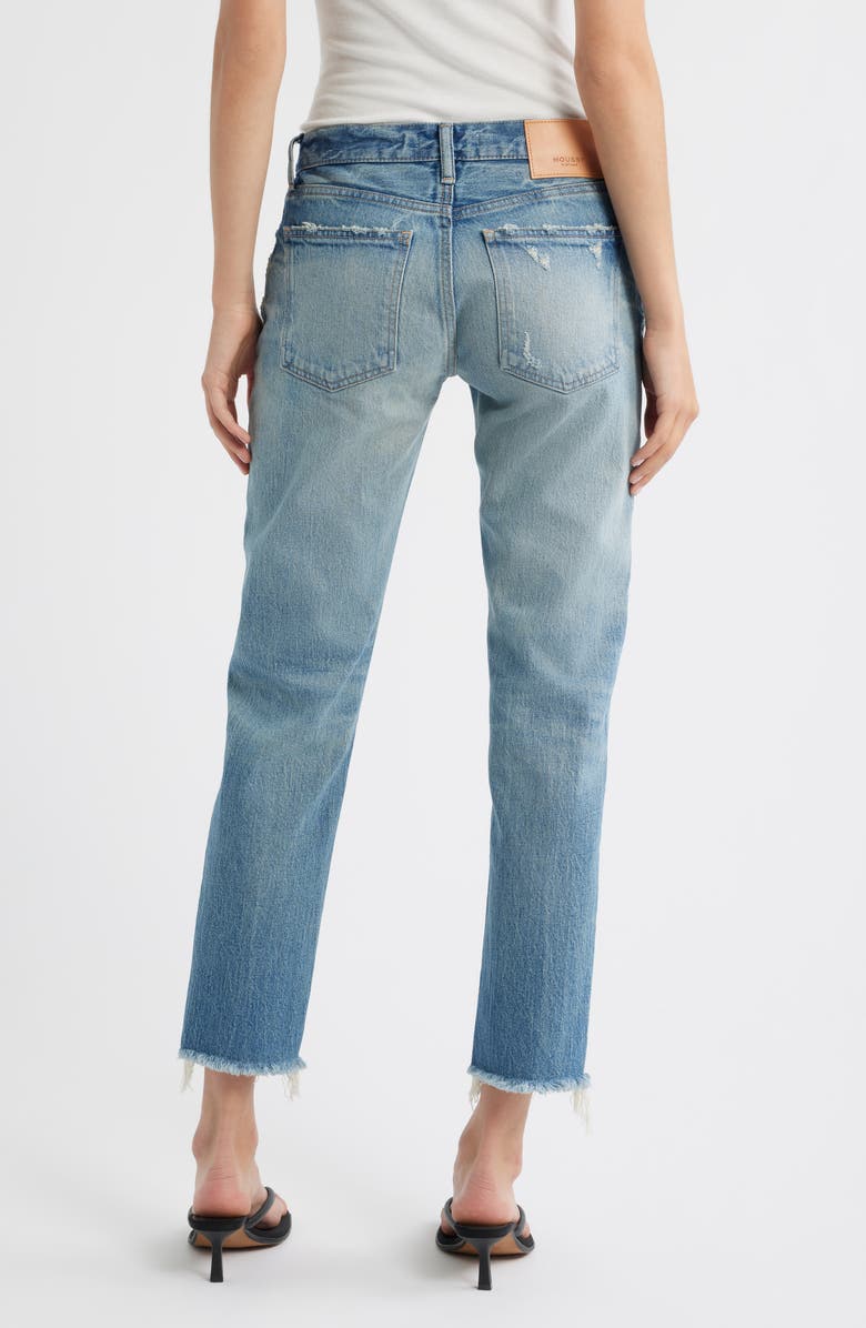 MOUSSY VINTAGE Bretton Tapered Ankle Jeans, Alternate, color, Light Blue