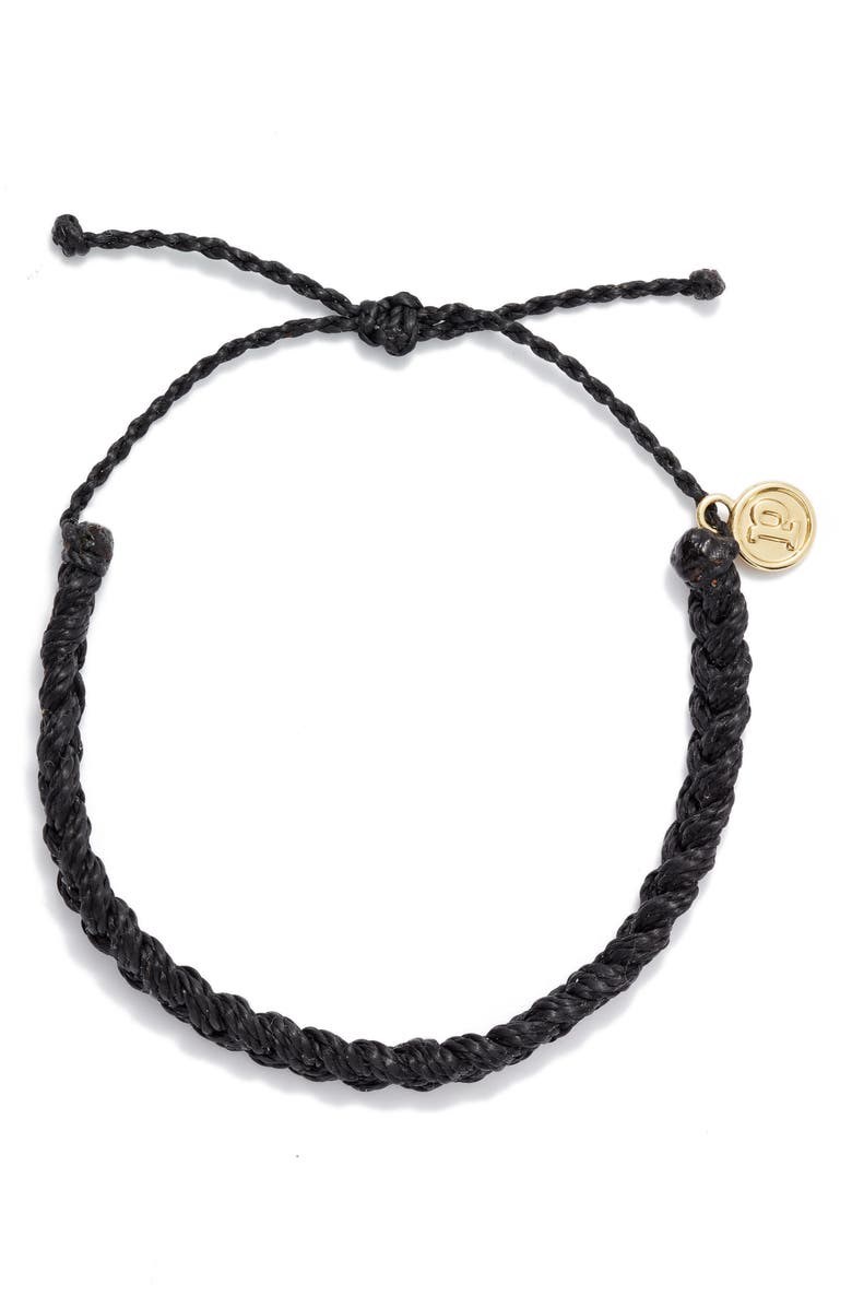 Pura Vida Braided Bracelet, Main, color,