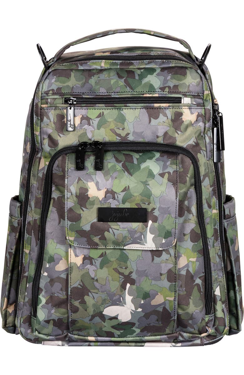 JuJuBe Ju-Ju-Be 'Be Right Back - Onyx Collection' Diaper Backpack, Main, color,