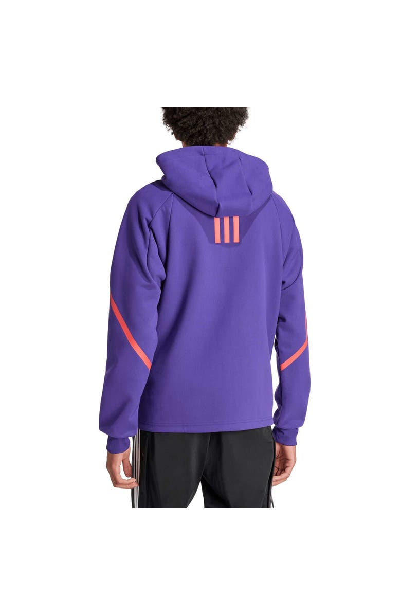 adidas Men's adidas Purple Orlando City SC 2024 Anthem Travel Raglan Sleeve Full-Zip Jacket, Alternate, color, Purple