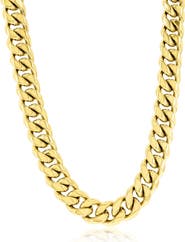 BLACKJACK Men's Cuban Chain Necklace