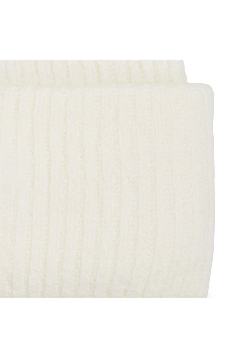 Women's Patch Long Beanie, Alternate, color, Off White
