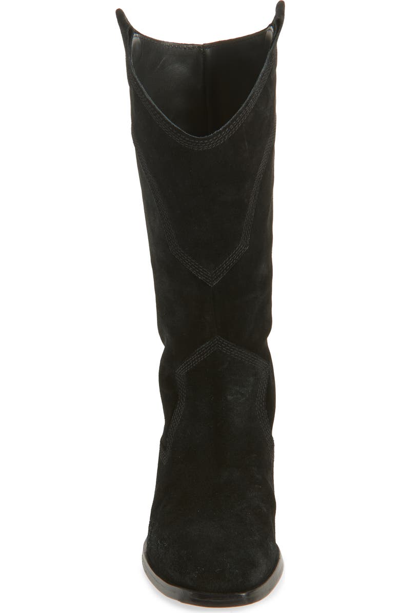 Pedro Garcia Britta Western Boot, Alternate, color, Black Velour