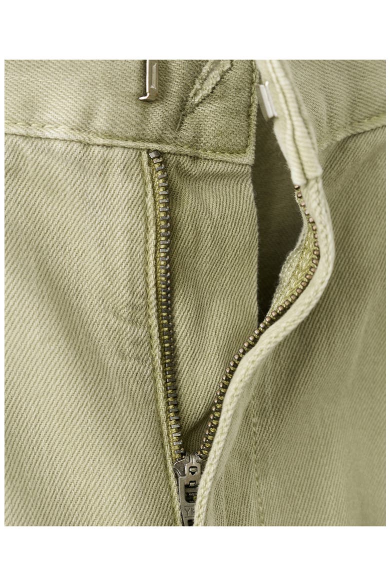 Souffle Balloon Jeans, Alternate, color, KHAKI GREEN