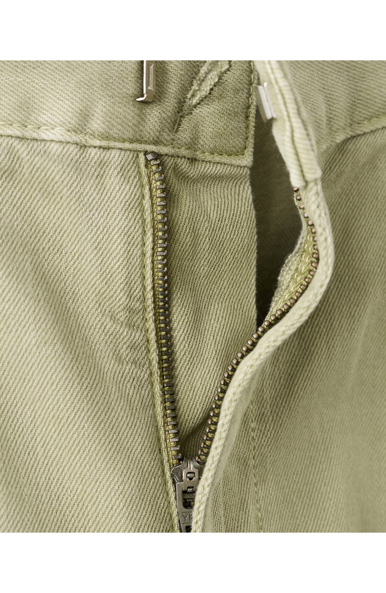 MANGO Souffle Balloon Jeans, Alternate, color, Khaki Green
