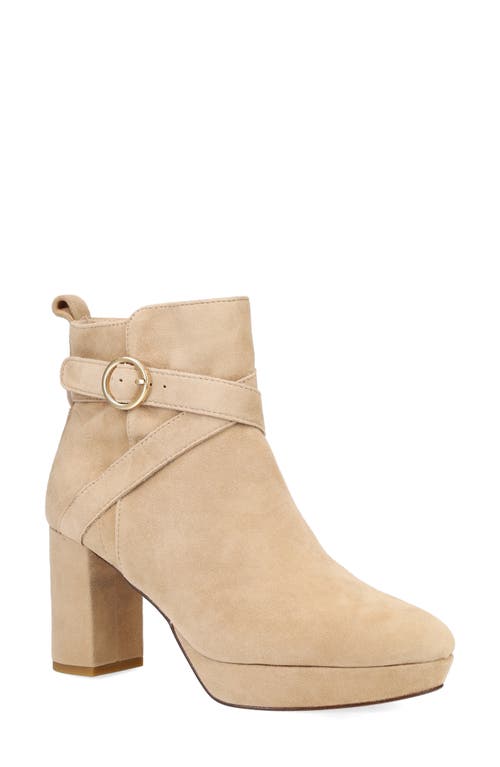 Pelle Moda Leyton Platform Bootie In Brown