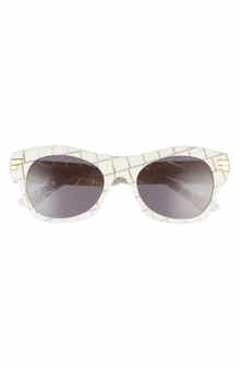 Bottega Veneta 54mm Square Sunglasses