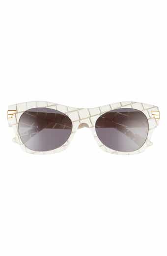 Bottega Veneta 54mm Square Sunglasses