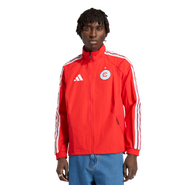 adidas Men's adidas  Red Chicago Fire 2026 Anthem Raglan Full-Zip Jacket