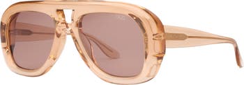 Pusha 55mm Shield Sunglasses