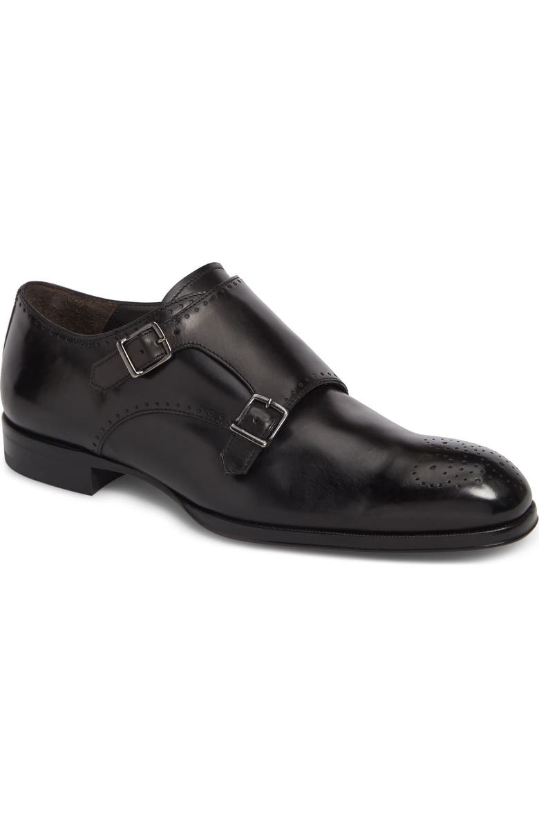 TO BOOT NEW YORK Crown Double Monk Strap Shoe, Main, color,