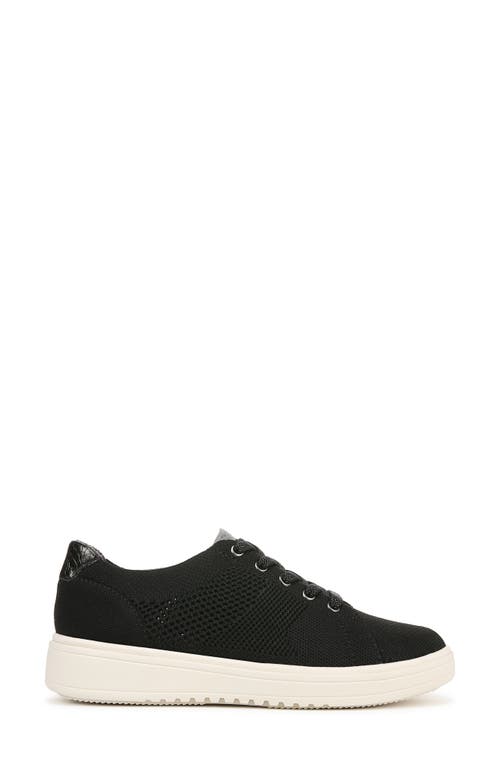 Bzees Vip Open Knit Sneaker In Black