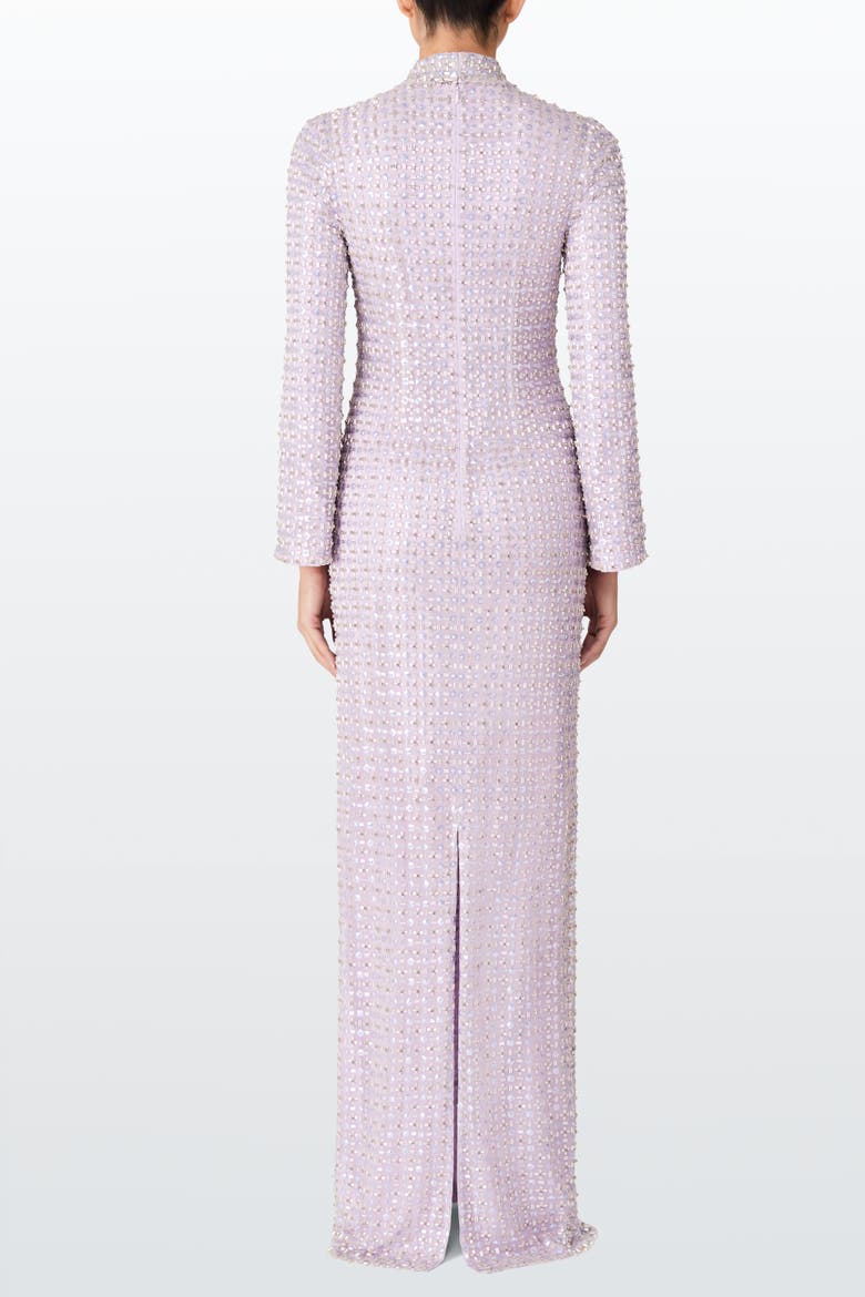 Star Gazer Gown, Alternate, color, Lavender