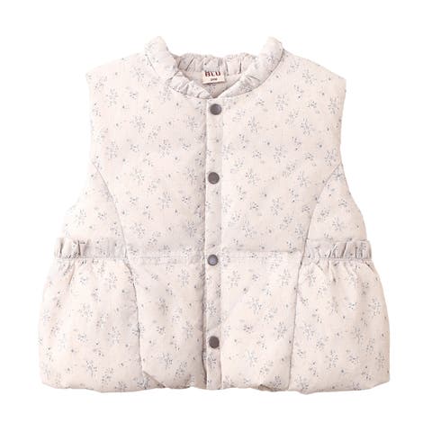 Floral Quilted Vest