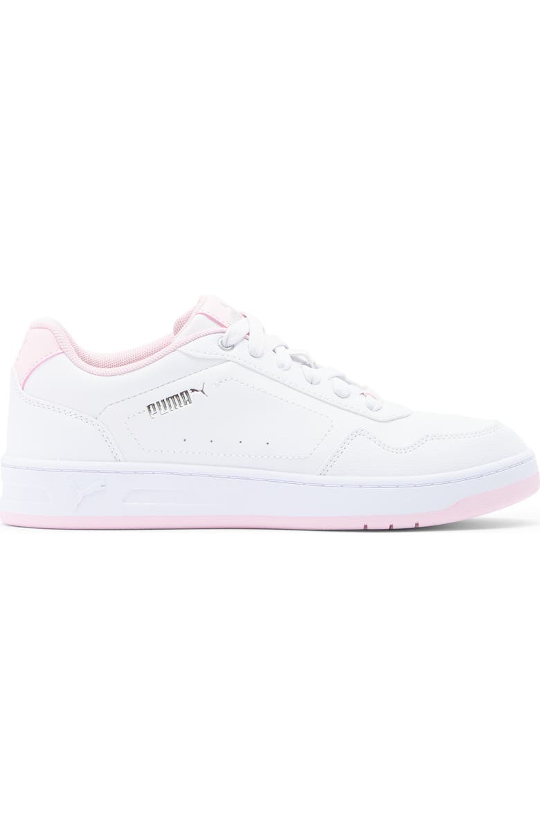 PUMA Court Classy Sneaker, Alternate, color, Puma White-Whisp Of Pink