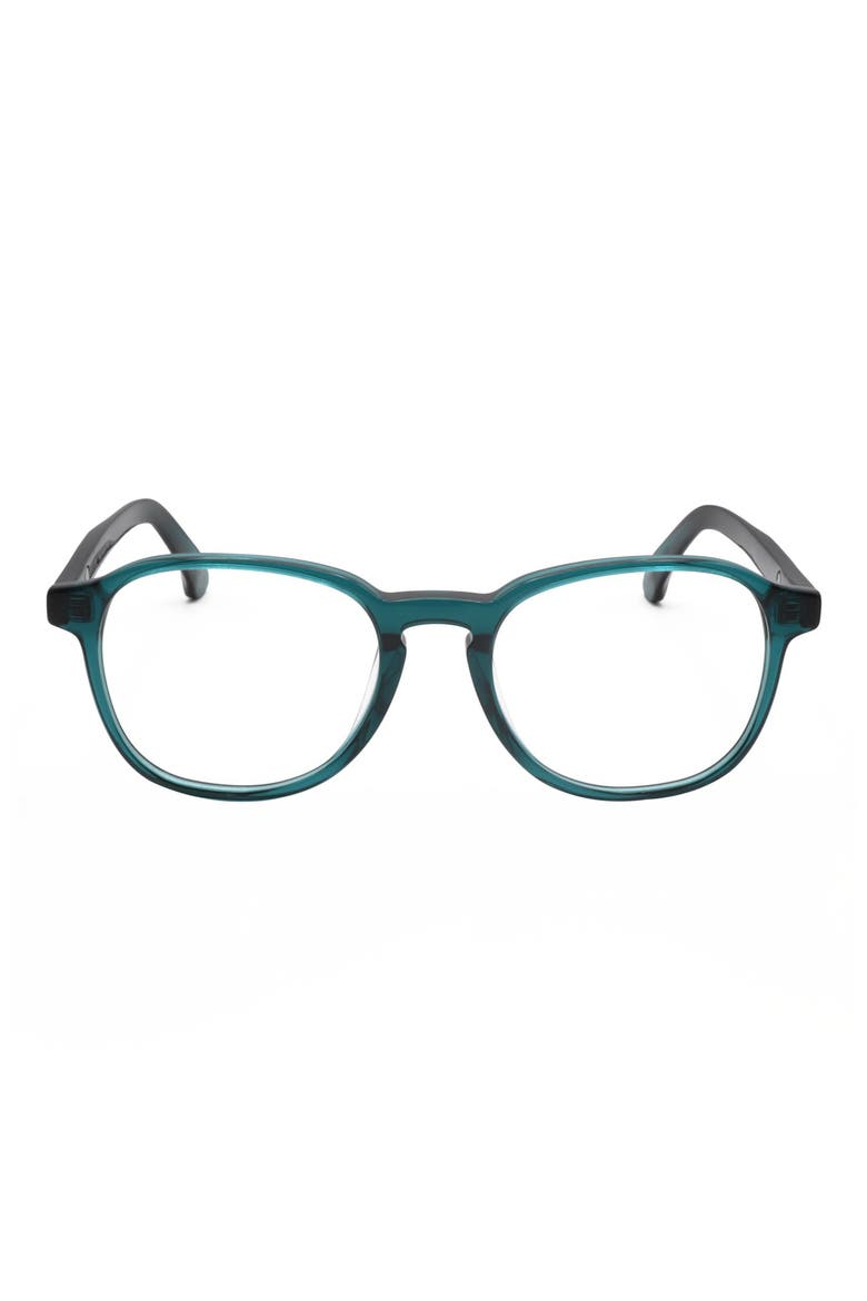 50mm Round Optical Glasses, Main, color, BLUE
