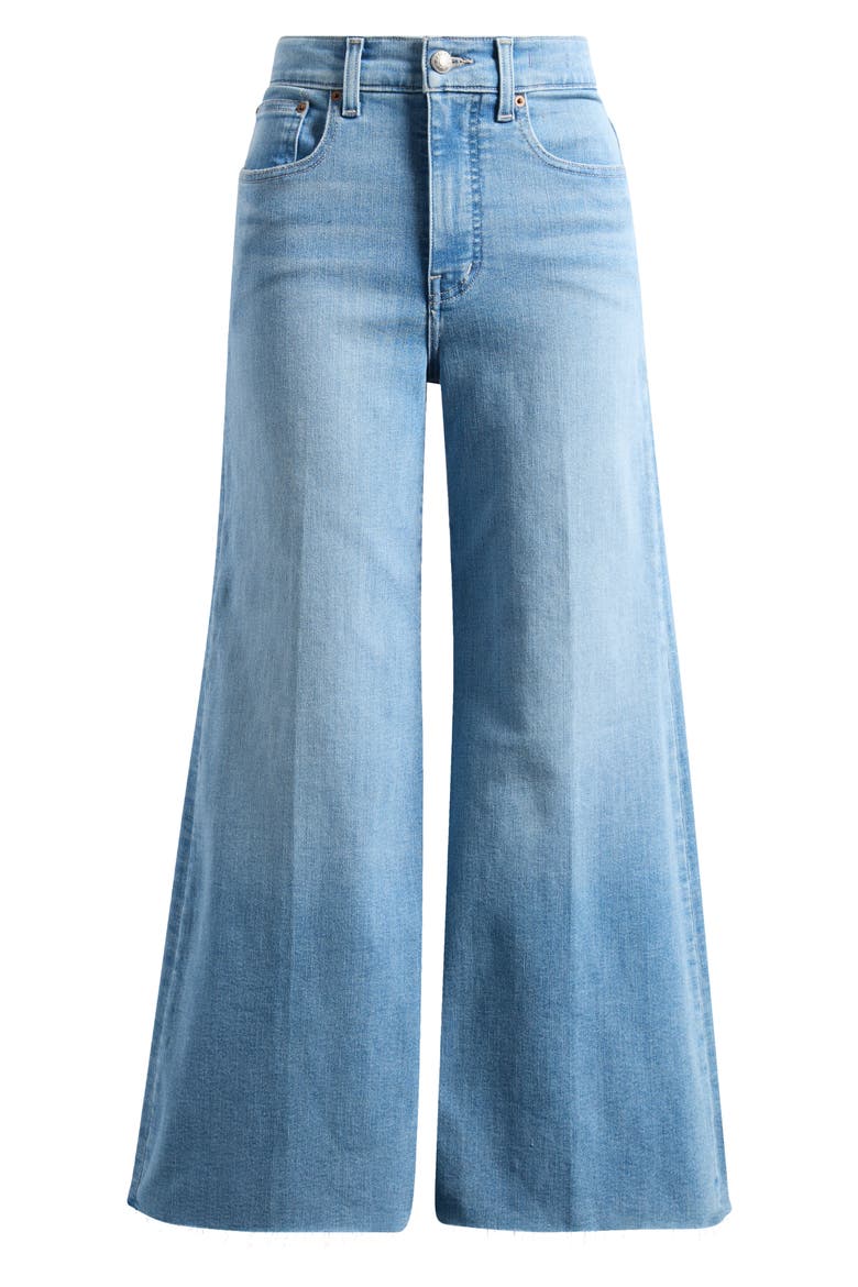 Palazzo Wide Leg Jeans, Alternate, color, CORLEY WASH