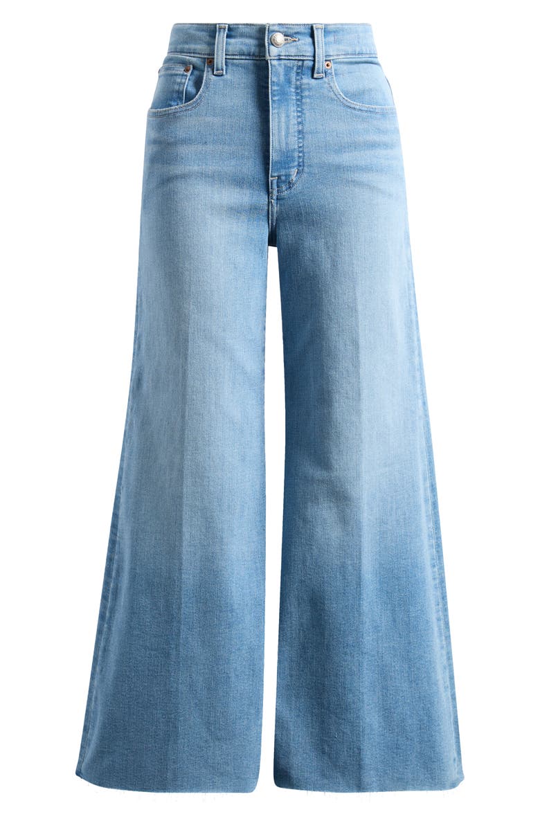 Madewell Palazzo Wide Leg Jeans, Alternate, color, 