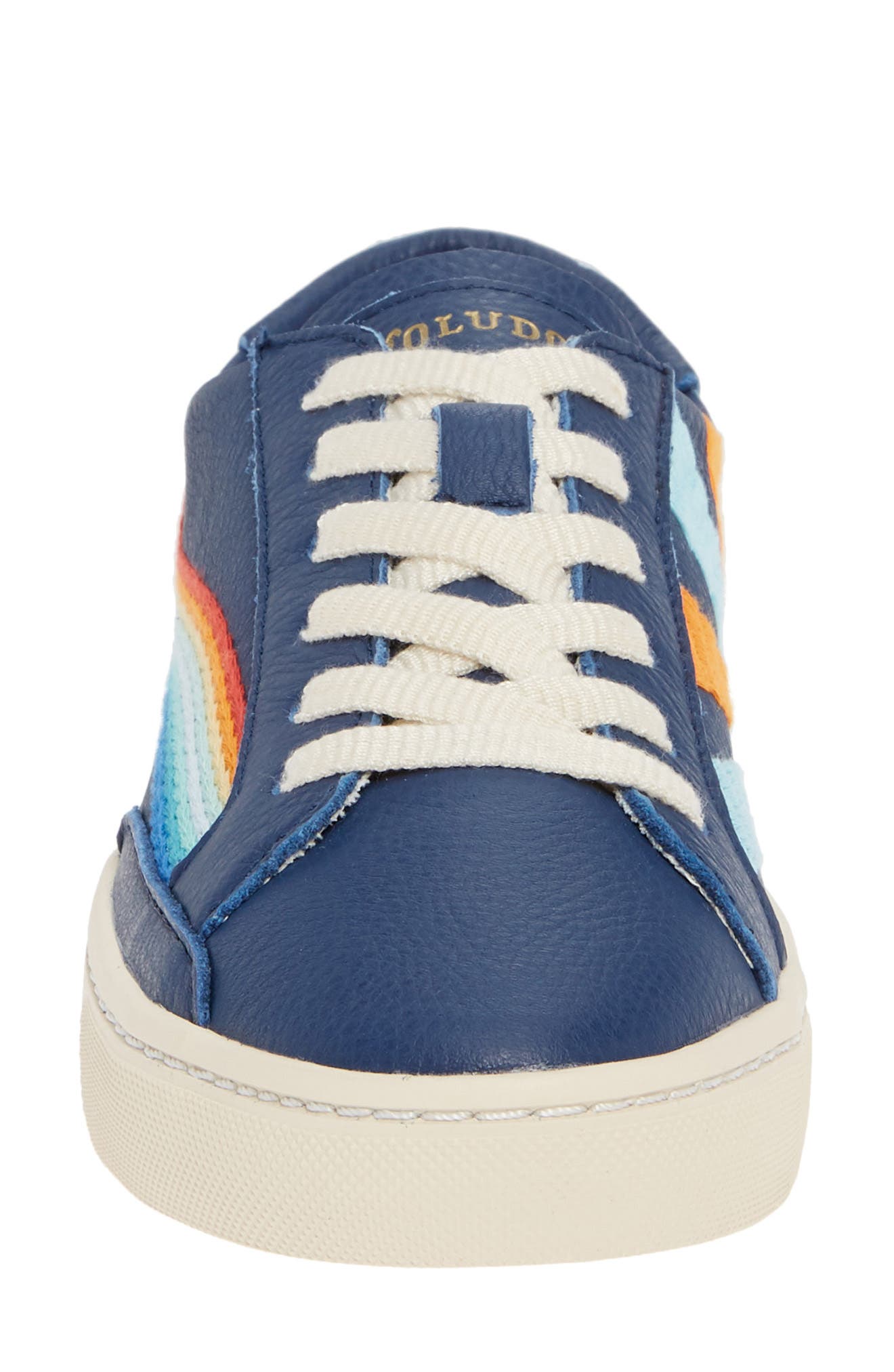 Soludos Rainbow Wave Sneaker, Alternate, color, Blue