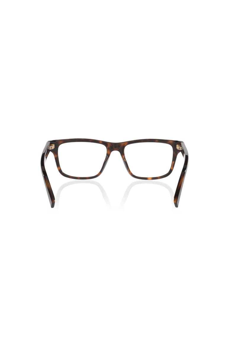54mm Rectangle optical glasses, Alternate, color, Tortoise