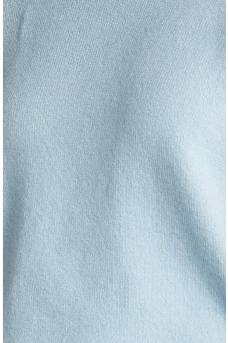 Organic Cotton Blend Crewneck Sweater, Alternate, color, BLUE BASALT