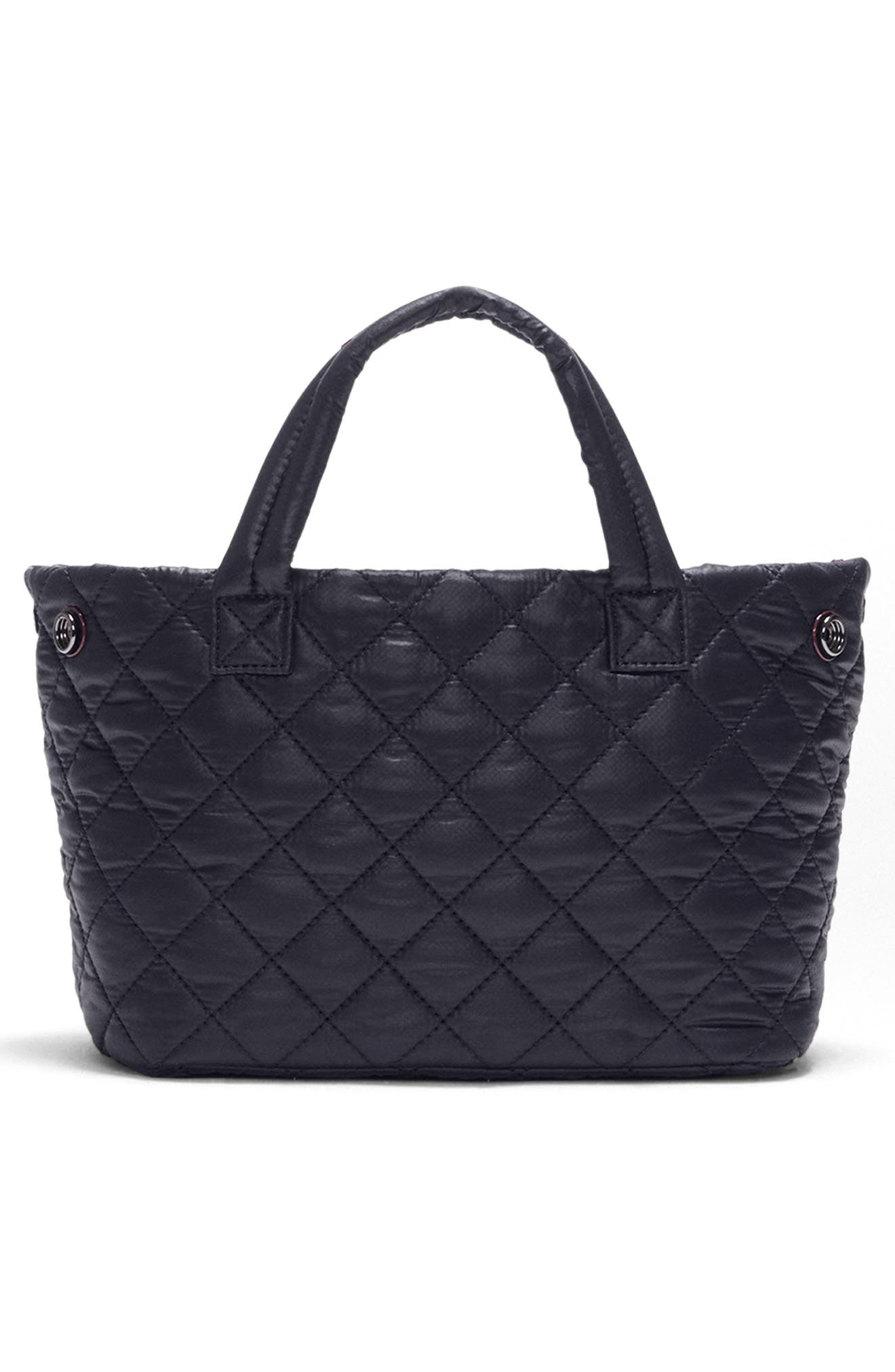 MZ Wallace Mini Metro City Quilted Nylon Tote, Alternate, color, 