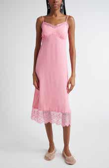 Lace Trim Slipdress