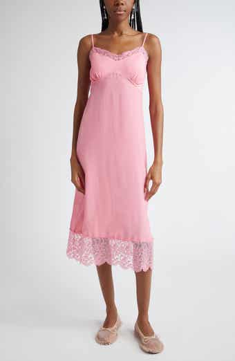 Lace Trim Slipdress