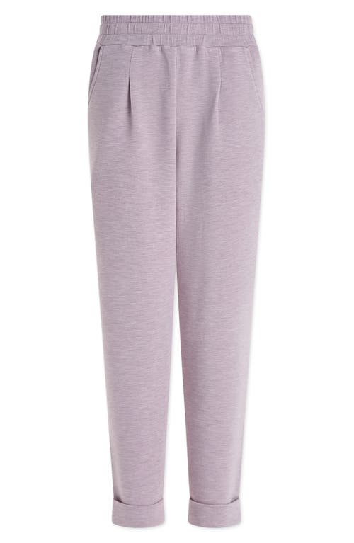 Varley The Rolled Cuff Pants 25" In Mauve Marl