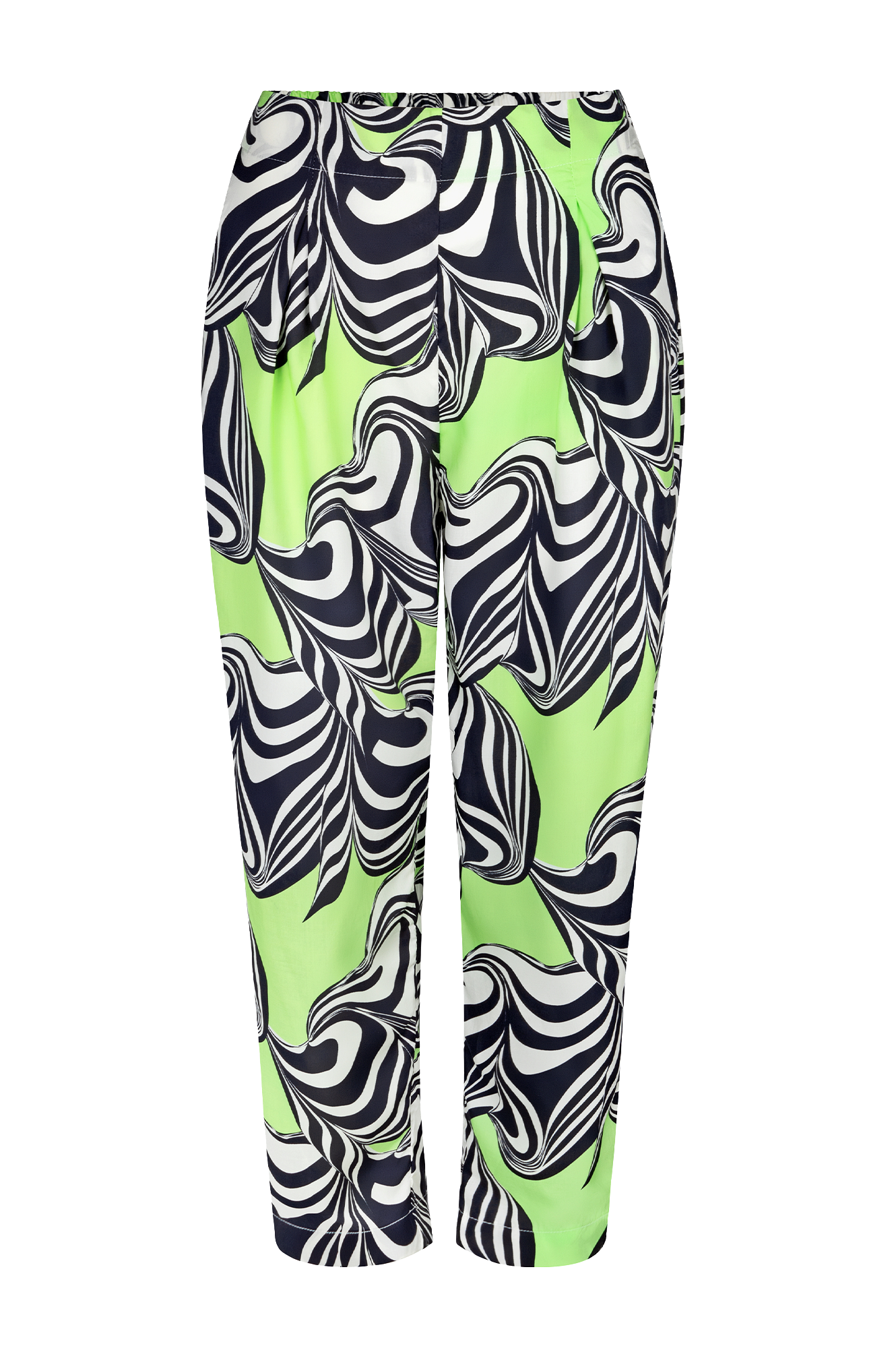 Temper Pleated Straight-Leg Pants