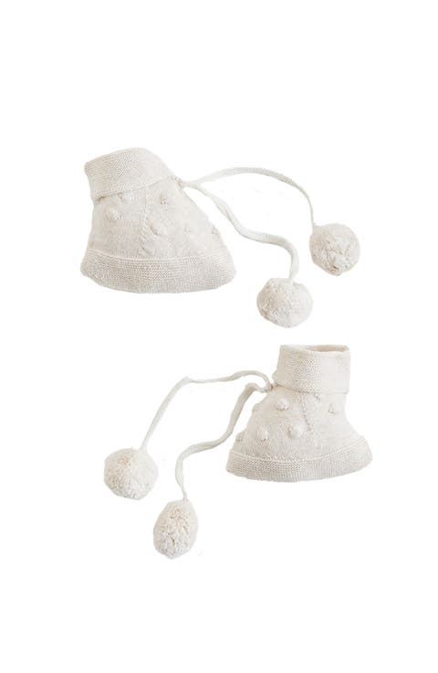 Premium Cotton My First Knit Booties Unisex for Infant