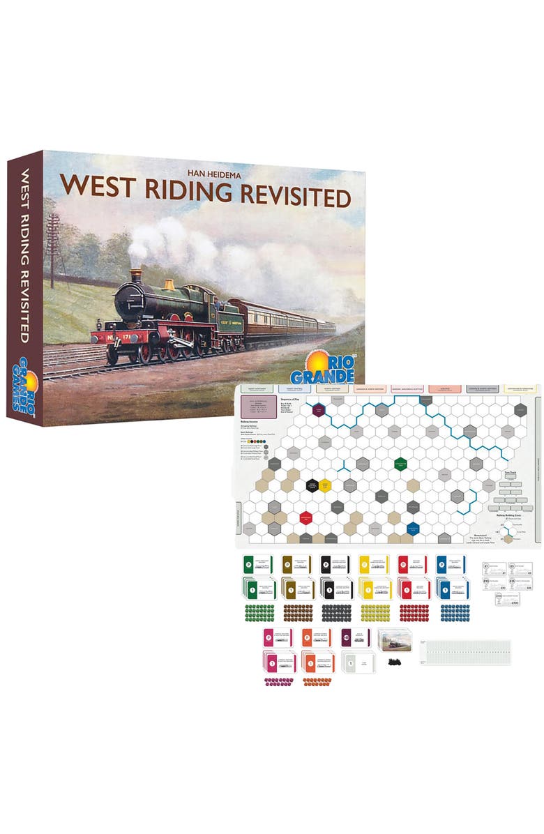 Rio Grande Games West Riding Revisited Strategy Board Game, Alternate, color, 
