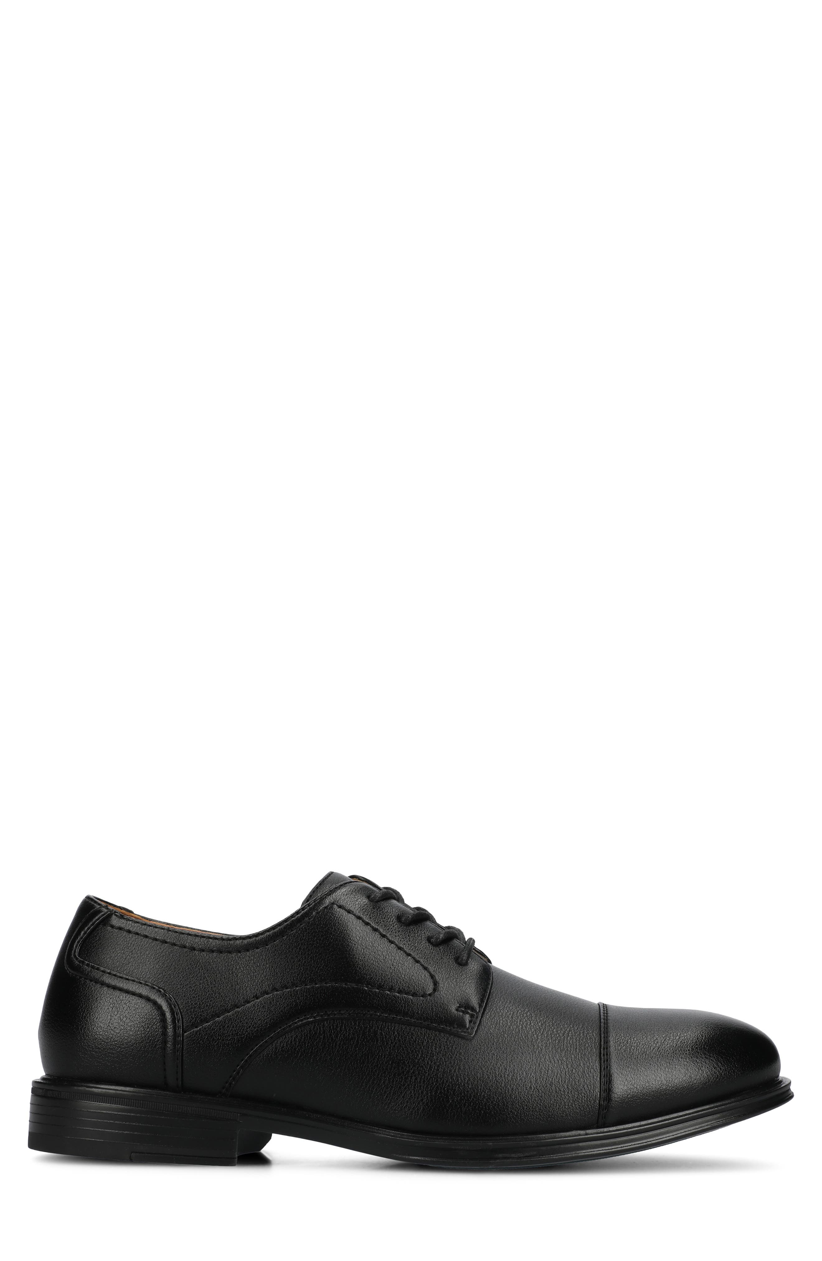 VANCE CO Alec Cap Toe Derby, Alternate, color, Black