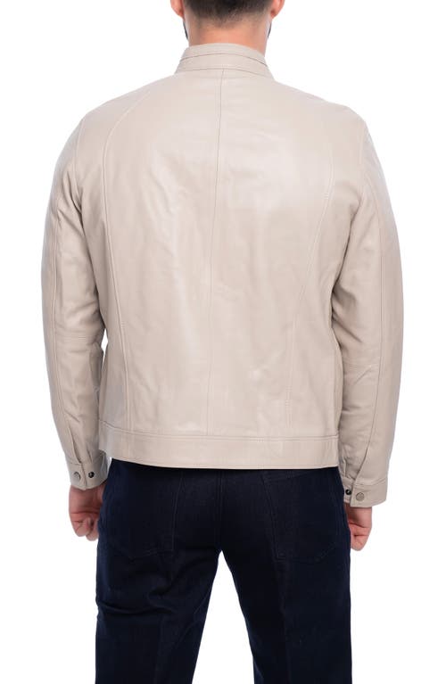 Vellapais Smooth Leather Jacket In Pink