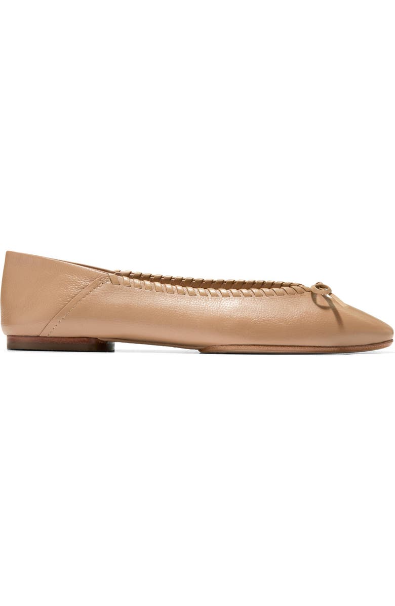 Cole Haan Jaya Travel Ballet Flat, Alternate, color, Tuscan Sand/ Stitch