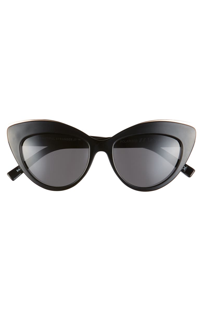 Le Specs Beautiful Stranger 54mm Polarized Cat Eye Sunglasses, Alternate, color,