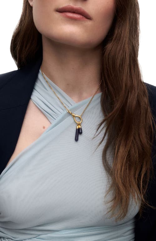 Pdpaola Sodalite Large Drop Pendant In Sodalite