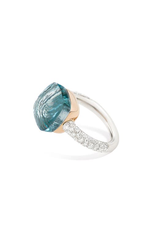 Pomellato Nudo Maxi Ring In Blue